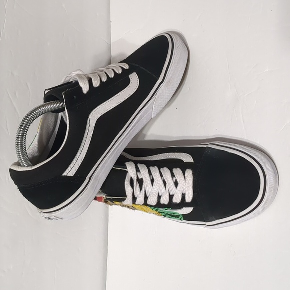 Vans - MULTI ANIMAL OLD SKOOL SHOES  women 7.5, men 6, Rasta/black. Sneakers - Picture 4 of 8